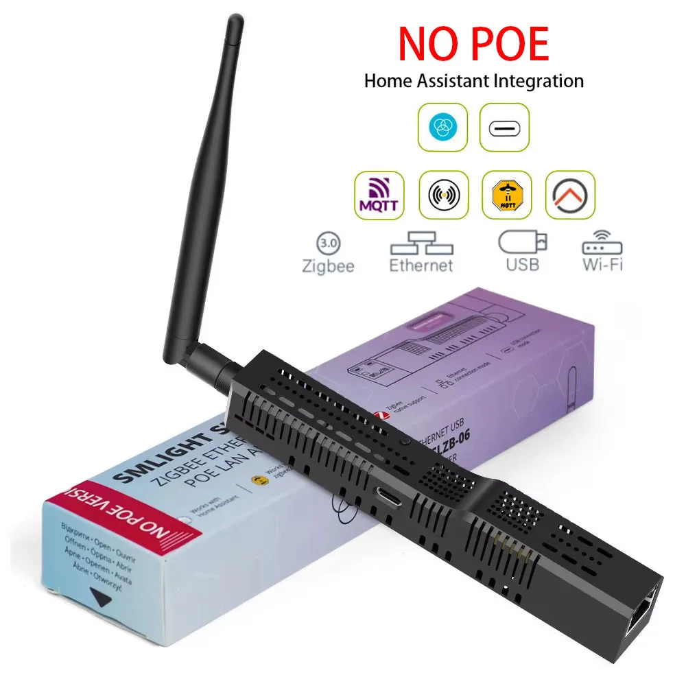 Gateway Zigbee POE SMLIGHT SLZB-06: La Soluzione Definitiva per la Tua Casa Intelligente con Home Assistant
