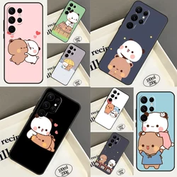 Cute BuBu DuDu Cover For Samsung Galaxy S22 S23 Ultra Note 20 S8 S9 S10 Note 10 Plus S21 S20 FE Back Case