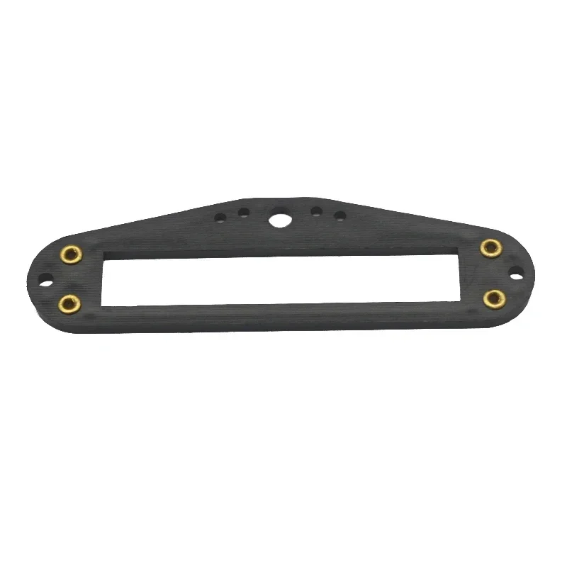 

10Pcs Baseplate for Mini Humbucker Plastic Baseplate of Pickup 83.2x24.5MM Pickup Parts Black