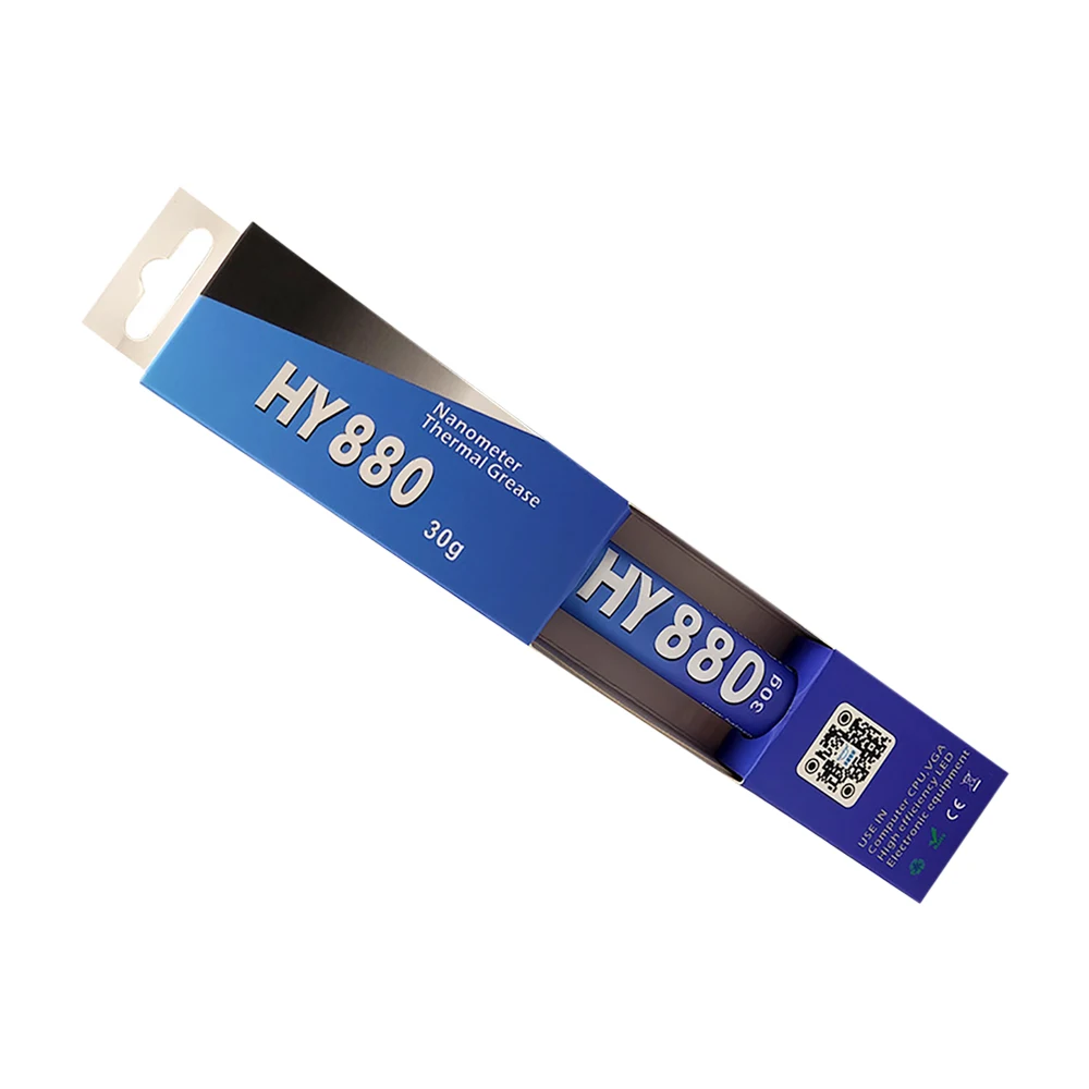 HY880 30g Silicone Thermal Paste Heat Transfer Grease Heat Sink CPU GPU Chipset Notebook Computer Cooling Syringe