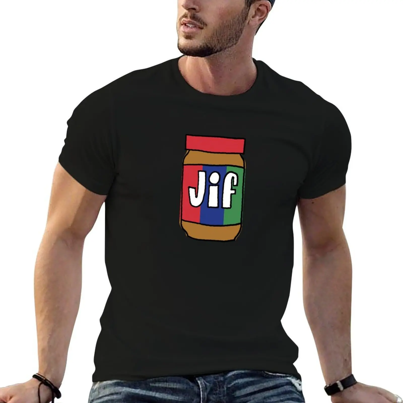 

Peanut Butter T-Shirt anime t shirts oversize t shirt man designer T-Shirt