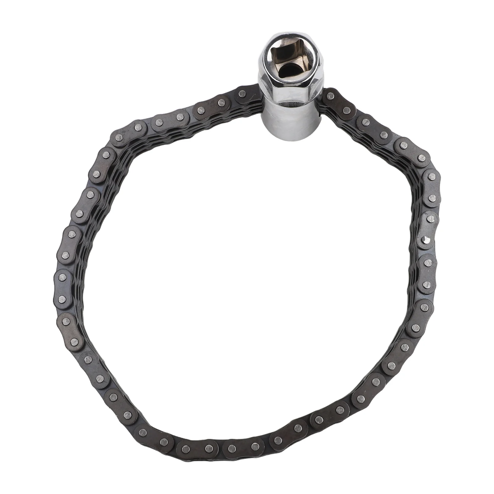 Premium Construction Chain Type Engine Oil Filter Wrench Lightweight Yet Strong for Both Professionals and DIYers