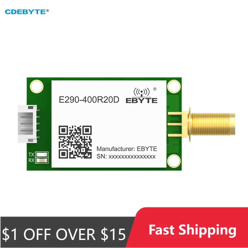 Wireless Module 433/868/915MHz CDEBYTE E290 Series 20dbm ChirpIoT™ Spread Spectrum PAN3060 AT Command IAP Upgrade