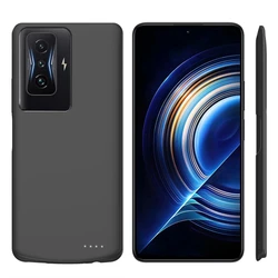 Powerbank Cover For Xiaomi Mi Poco F4 GT External Battery Charger Cases 6800mAh Portable Power Bank Charging Case Coque Funda