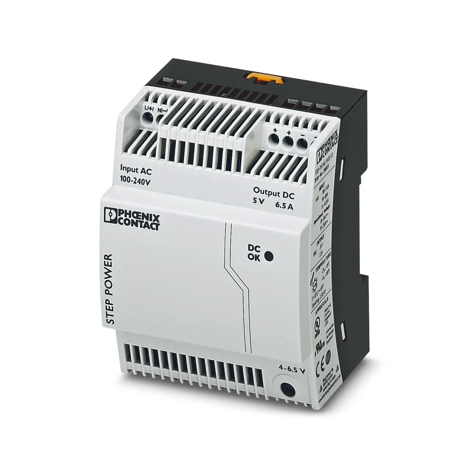 

2868541 Блок питания STEP-PS/ 1AC/ 5DC/6,5