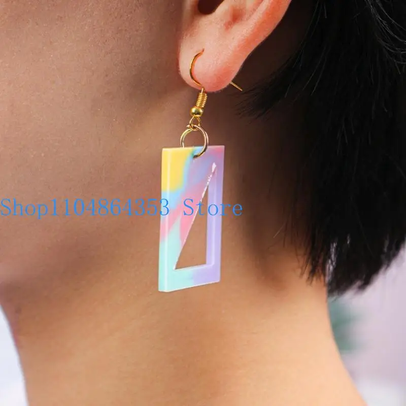 

652F Diamond-shaped Earrings Mold Silicone Earring Mold Earring Jewelry Epoxy Resin Casting Jewelry Making Resin Diy Craft