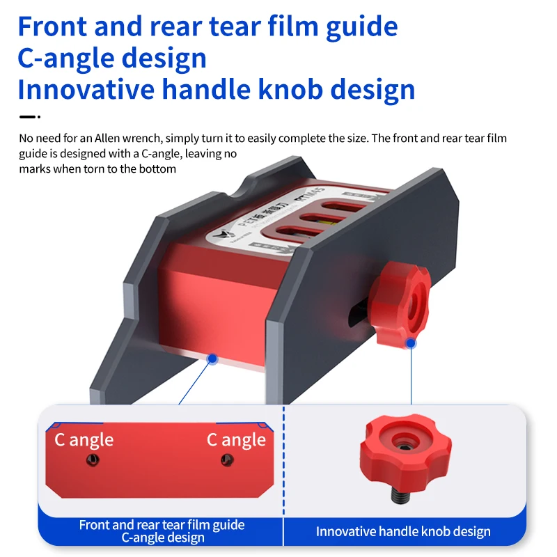 AOCKE PET Door Panel Tear Film Artifact Woodworking Furniture Board Cutting And Tearing Film Special Aluminum Alloy Cutting Tool