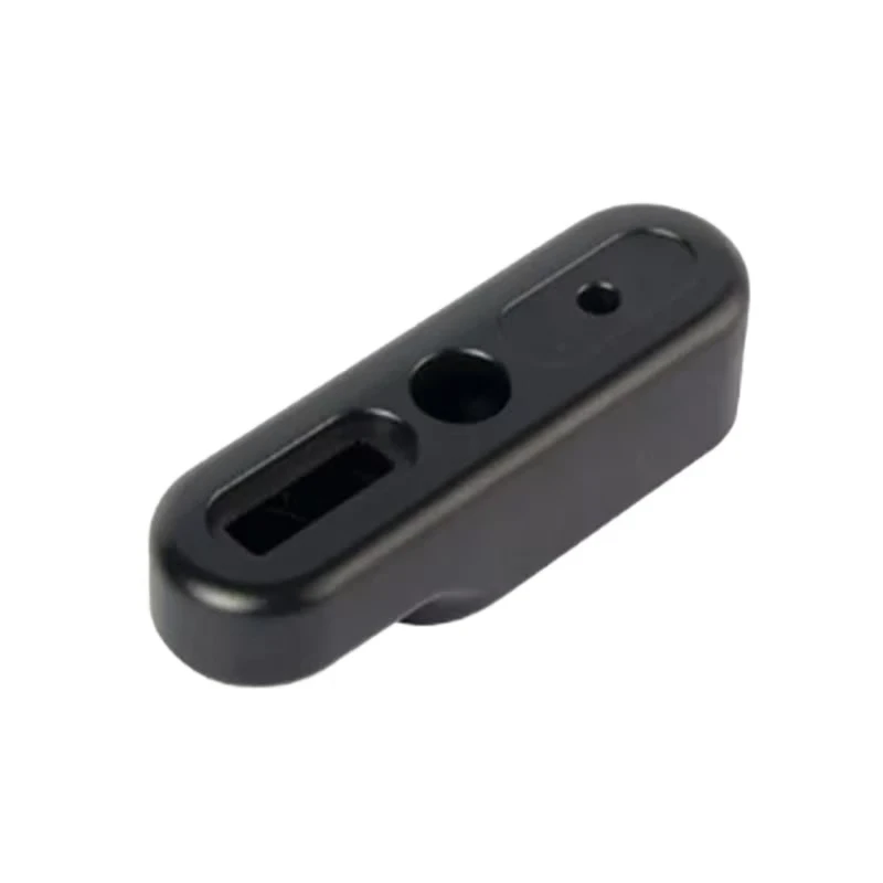 Customized Processing and Production of Engineering Plastics Precision Injection Molding Black Double-Hole Connectors