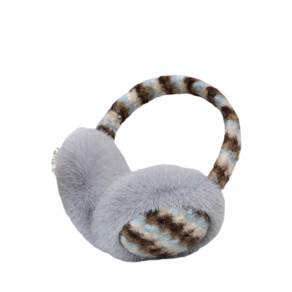 

Kawaii Foldable Plushes Earmuffs Thicken Soft Cute Ear Cover Elastic Anti-freezing Cold-proof Ear Mask Outdoors Activities
