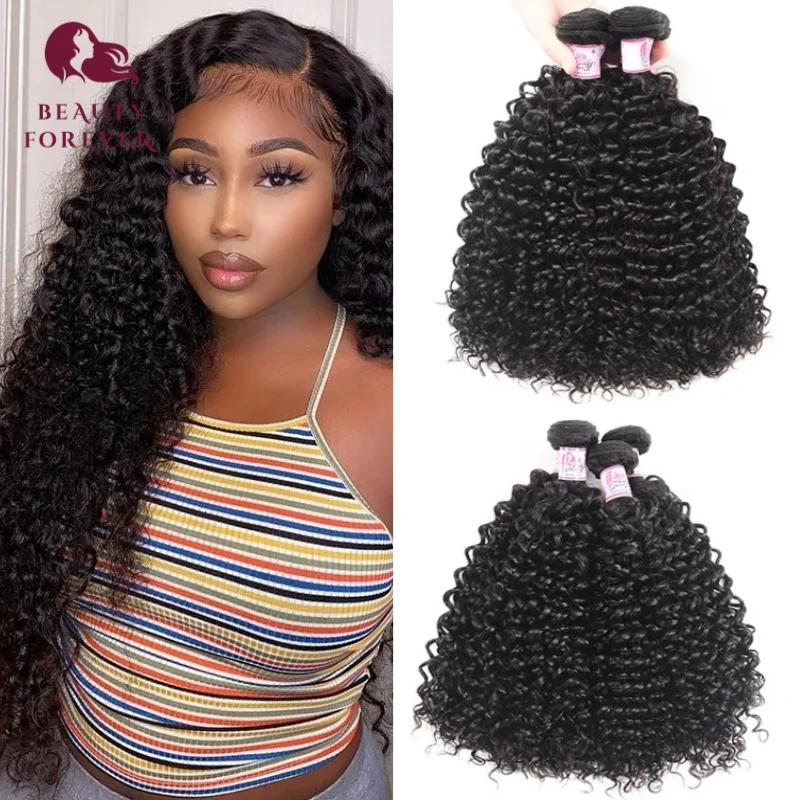 

Brazilian Jerry Curlly Virgin Human Hair Bundles Thick Top to End Unprocessed Deep Curly Virgin Human Hair Weave Bundles