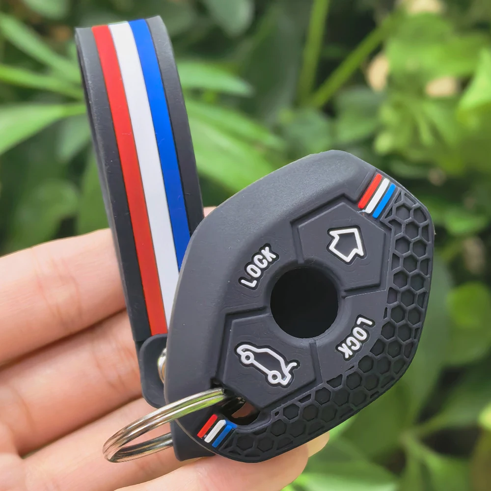 Keychain Protection For BMW E46 E39 X5 E53 X3 F83 E90 E60 E70 E31 E36 X6 F20 E84 X1 Silicone Key Case Shell Caps Organizer