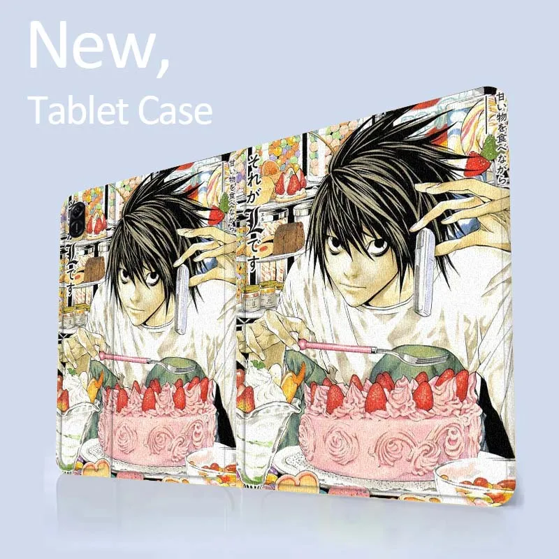 

D-Deaths N-Notes Anime Tablet Case For Honor Tab Pad 6 7 8 9 X8 V7 V8 X9 13 X8a X9a Pro 10 Magic GT GT2 10.1 13.3 Inch