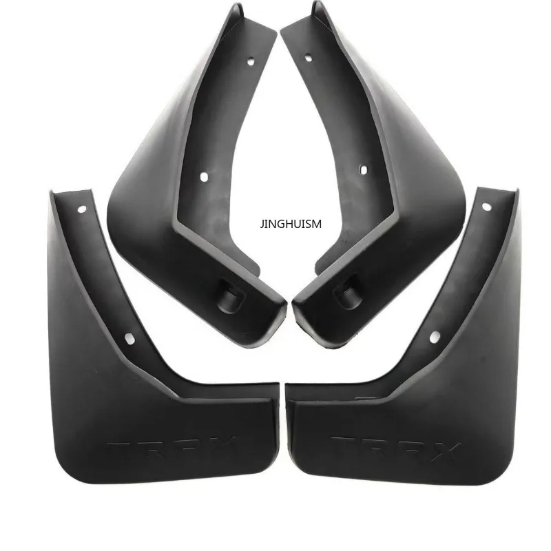 Auto Mudguards Fenders For Chevrolet Tracker 2014-2018 Black ABS Exterior Car Accessories Tire For Protection Vehicle Decor