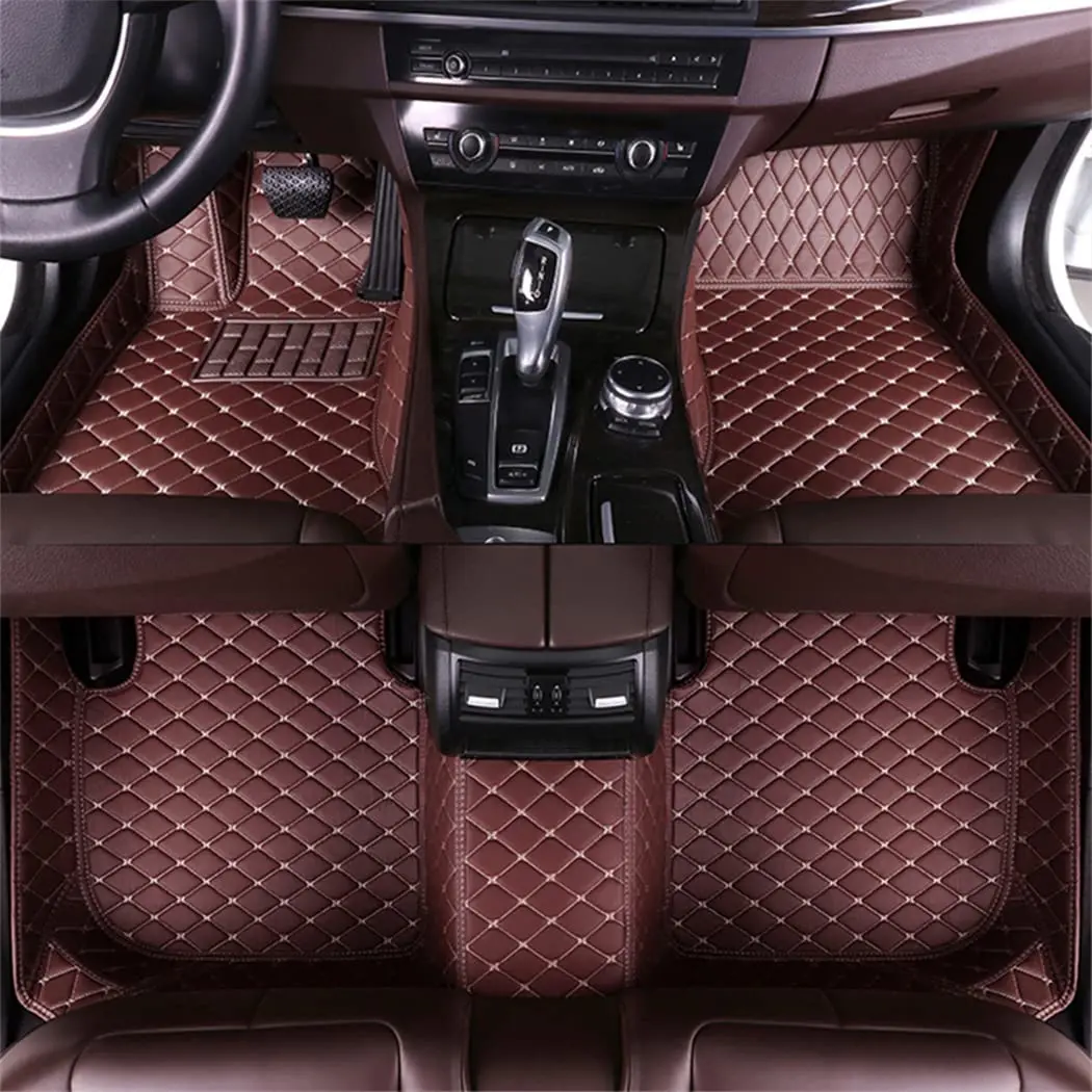 Custom Car Floor Mats For Mercedes-Benz GLC250 GLC300 GLC300e GLC350e GLC43AMG GLC63AMG Coupe Waterproof Full Set Accessories