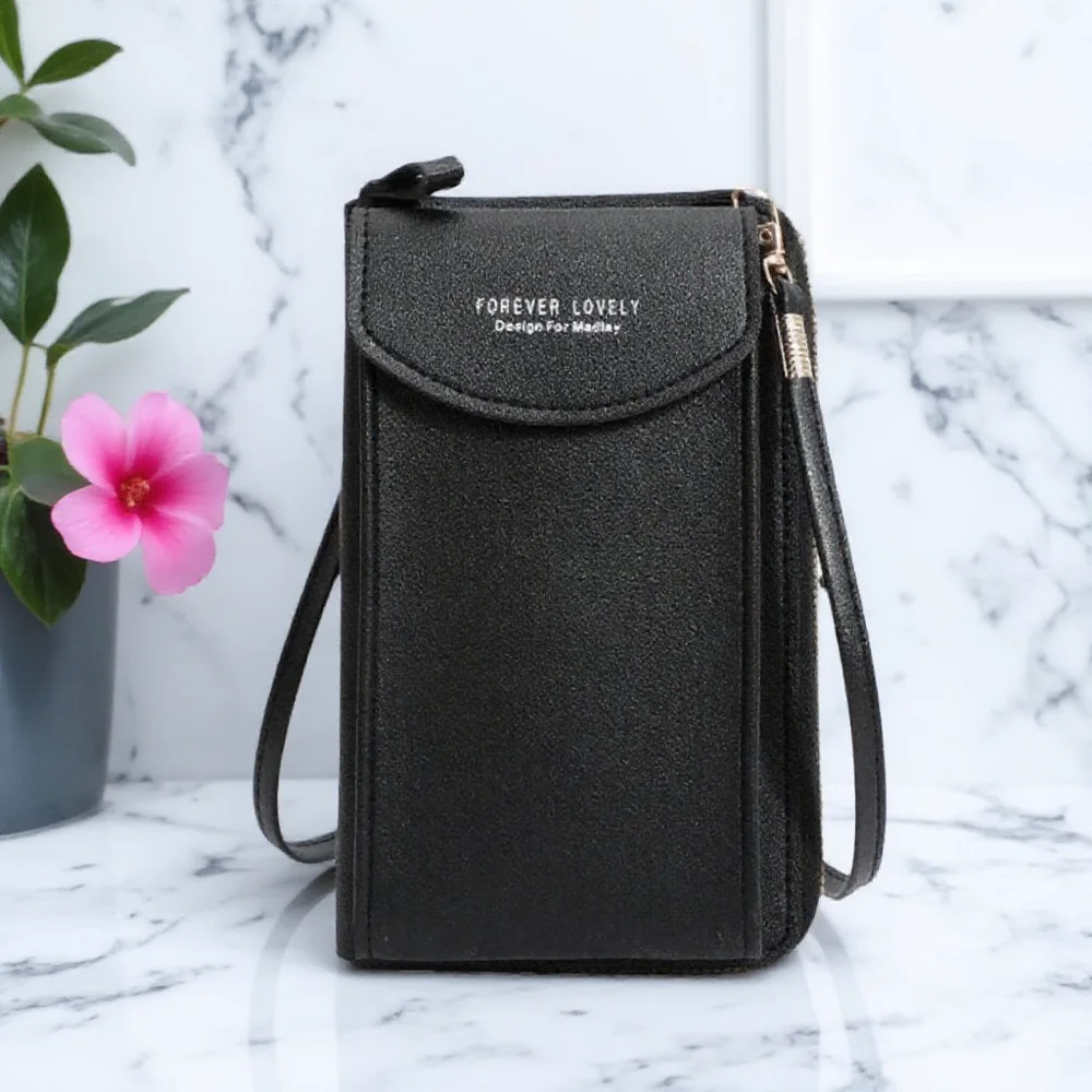 

Женский многофункциональный кошелек из саржи из искусственной кожи, большая вместительная сумка для мобильного телефона, дорожная сумка-держатель для карт