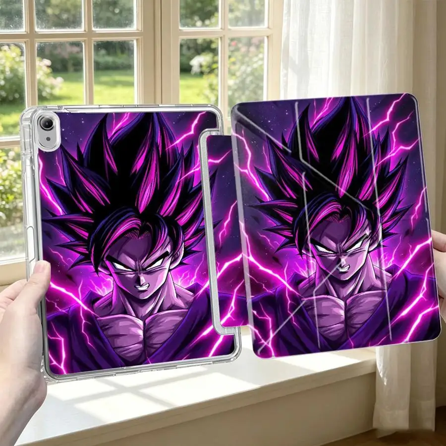 With Pen Slot Cover Tablet Case For iPad 9th Mini 7 6 5 12th Air 8 M2 M3 3 11th Pro 13 2025 2026 10th Gen Dragon Ball Powerful