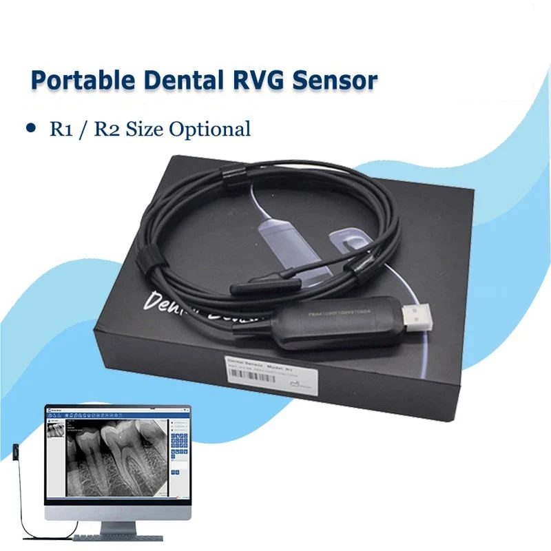 

Dental Sensor Xray Fast Transmission RVG Sensor Intraoral Digital System HD Image Radiovisografo Dental Digital rx Sensor