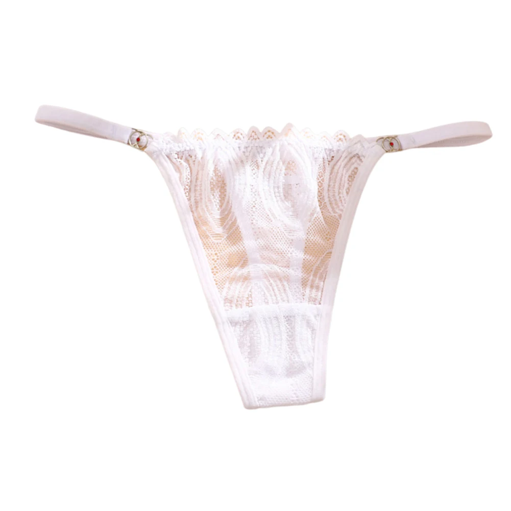 Perspective Lingerie G-String Thong Autumn Wear Daily Wear Moderate Elasticity Nylon Fabric Spring Wear For Daily Use For Home
