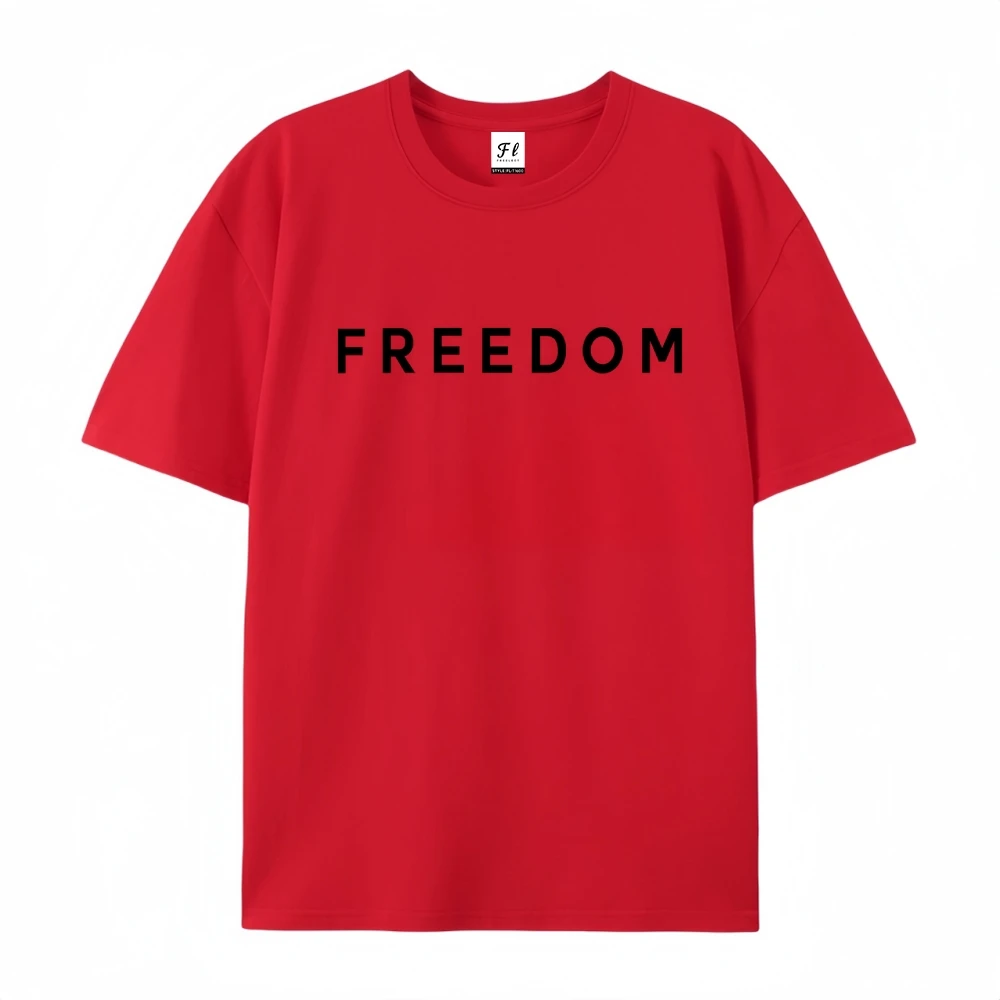 

Charlie kirk Freedom Shirt, Graphic Design Unisex Cotton T-shirt for Men for Women Menswear Womenswear Freedom Charlie Kirk Sing