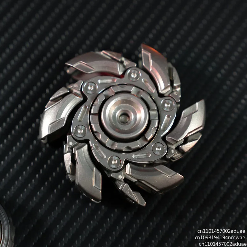 New Stone Wash Grumpy 08EDC Open Armor Fingertip Gyro Stainless Steel Restless Decompression Artifact Decompression Toy
