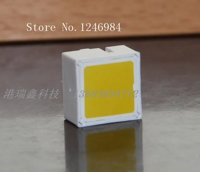 Taiwan Deli Wei dailywell yellow illuminated jog button 15 * 15 no lock button PKS5B5250R 3V LED YELLOW RED ORANGE--50pcs