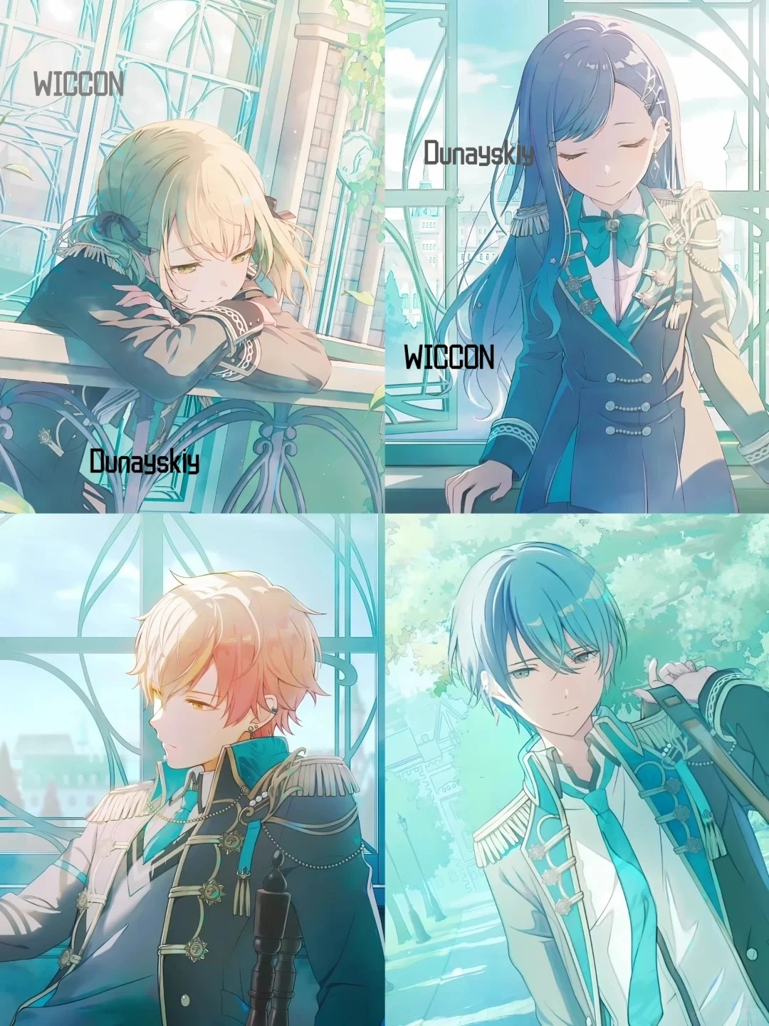 

Project Sekai anime Colorful Stage PJSK vbs cosplay costumes wigs accessions jirai kei Military uniform cool Halloween cosplay