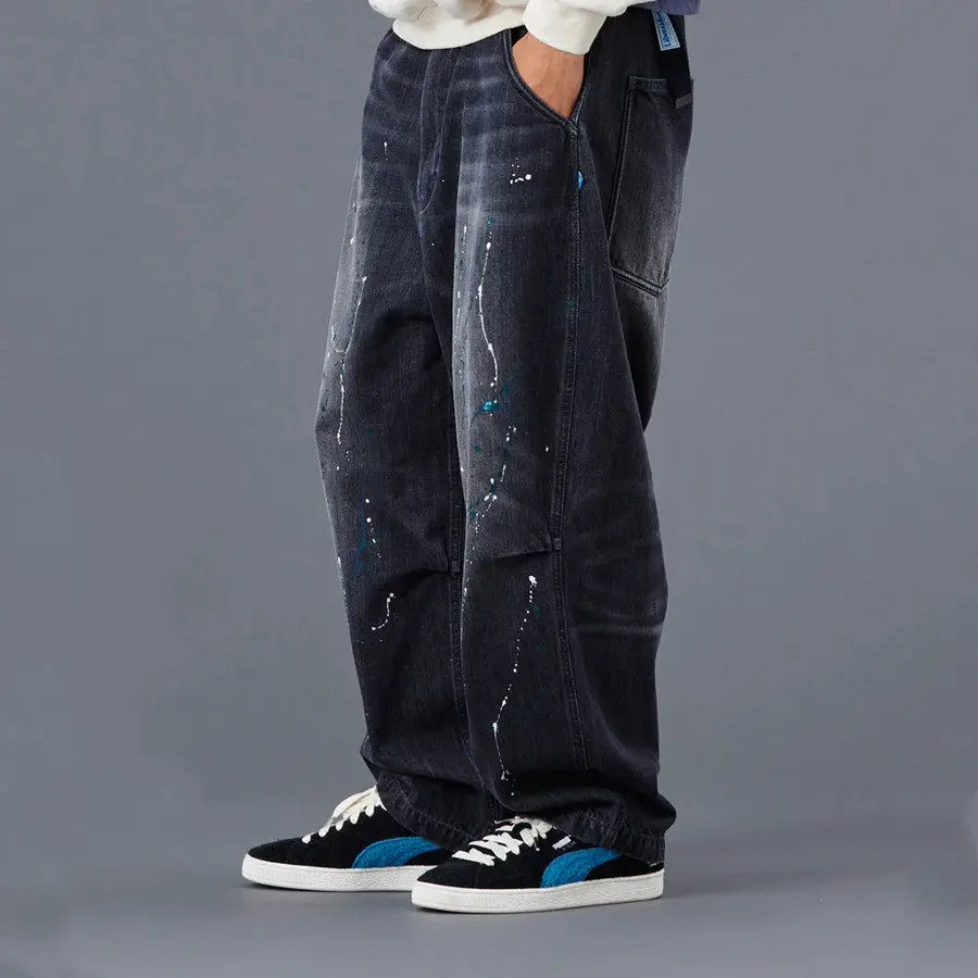 

Новые джинсы LIBXXXXDERS 2026 в ностальгическом стиле, 11.5oz, Saluel Vintage Street, для мужчин