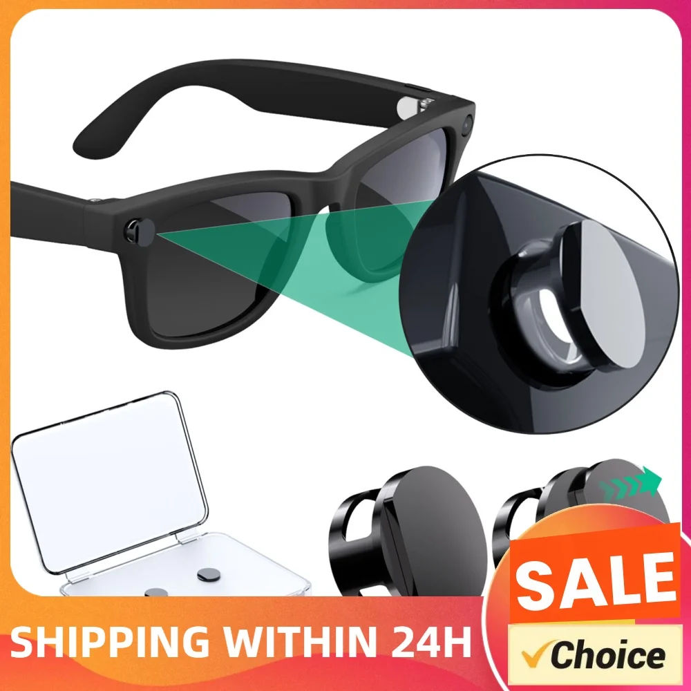 For Meta Glasses Light Cover LED Light Block Cover for Smart Glasses Camera Lens Protective Covers Led Blocker Stickers Set