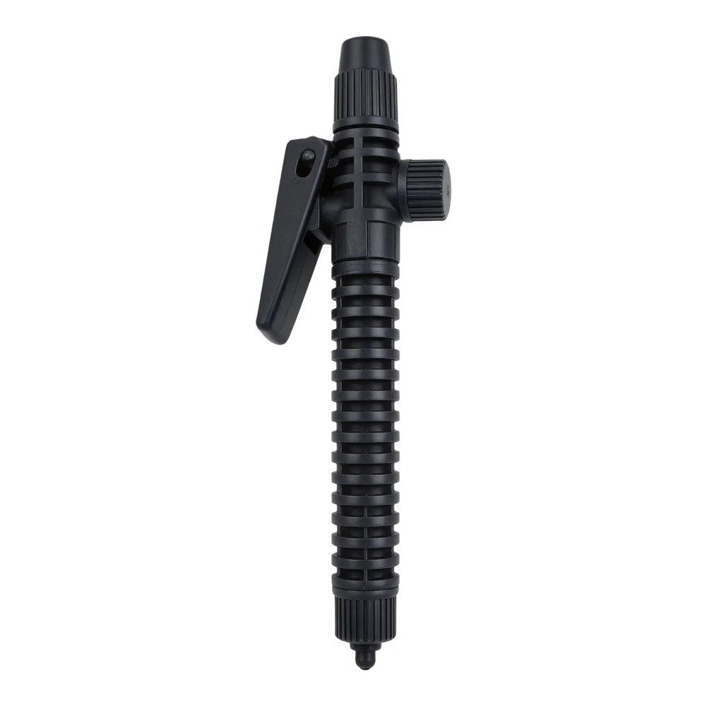 Black Plastic Sprayer Trigger Handle 17cm for Standard Pressure Sprayers Easy Installation Reliable Control 1pc