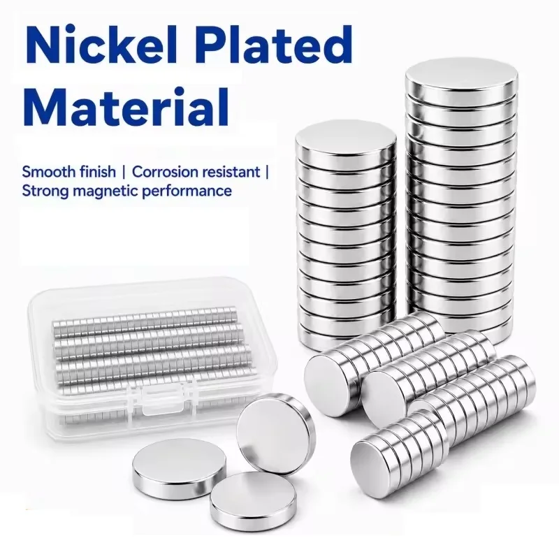 120pcs 3D Printing Magnets Set 4 Different Sizes Powerful Neodymium Magnet 3d Printing Tools Kit Multi-Use for Fridge, Storage
