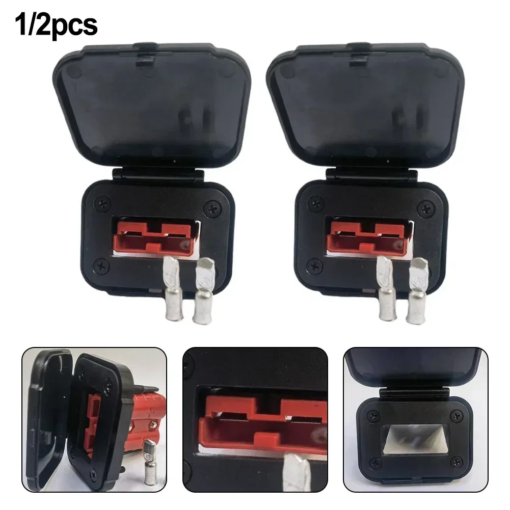 

50A For Anderson Plug Connector Flush Mounts Brackets Panel Cover Connector Plug Bracket For Caravan Ship Yacht RV Bus