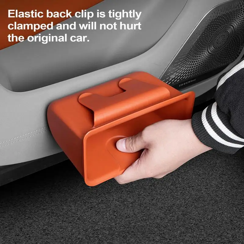 Car Trash Can Multi-functional Car Seat Back Door Hanging Storage Bucket Automotive Car Internal Storage Bucket view 6