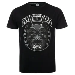 100 HARDCORE T Shirt Dog to the Bone Black 305350050 Gabber Techno