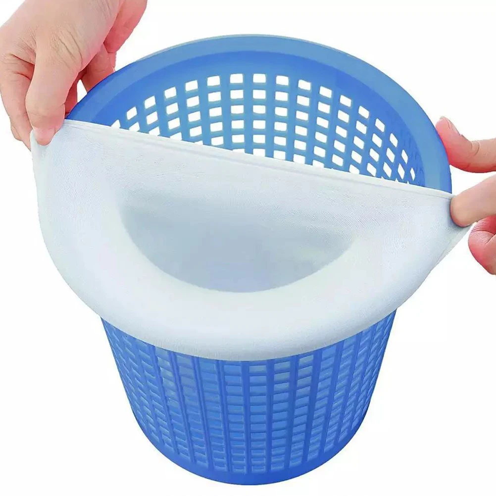 

5pcs Pool Filter Socks Professional Skimmer Strainer Replacement Mesh Durable Elastic Fit Cleaning Tool Garden Supplies