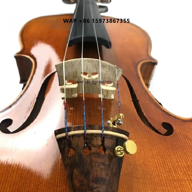High Quality Geigen Imported European Material Master Handmade Professional Performer Level Solid Wood Violin