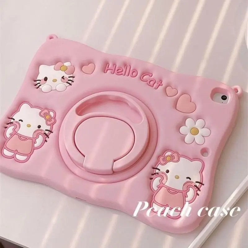 Étui de protection plat Cartoon Girly Kt Cat ISub Pro11, ISub Pro11, Apple Air4, 5, ISub Mini6, ISub, iPad Air, 10.9, 11 amaran