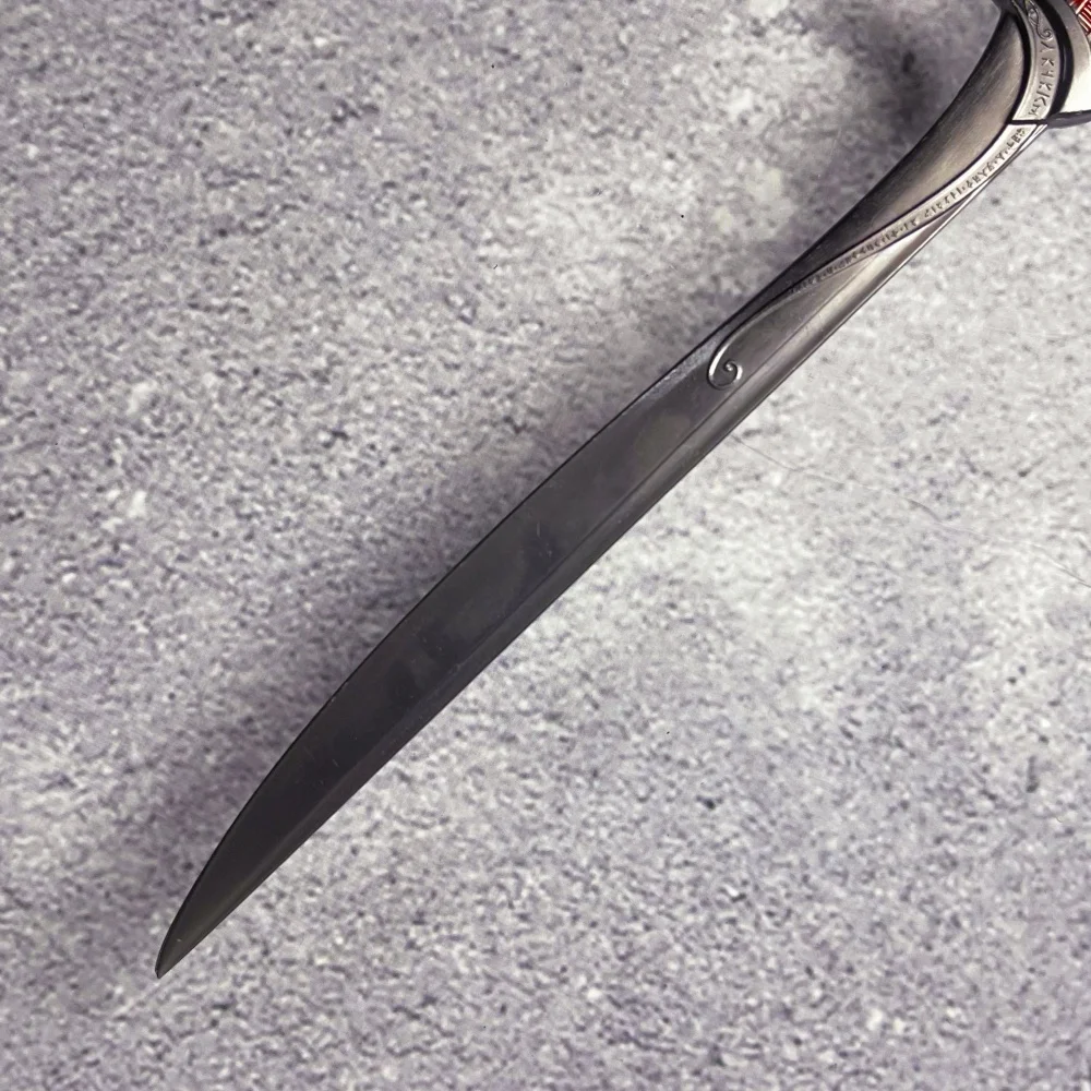 8.2 بوصة/22 سنتيمتر Baggins كاتانا ريال اليابانية كاتانا الساموراي Glamdring Narthil السيف الدائري Aragorn السيف المعادن النينجا سكين لعبة هدية