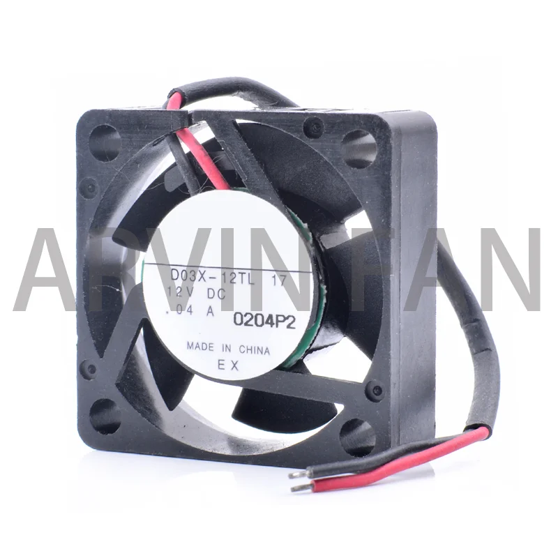 Brand New Original D03X-12TL 3010 3cm 30x30x10mm 12V 0.04A Small High Volume Video Recorder Router Cooling Fan