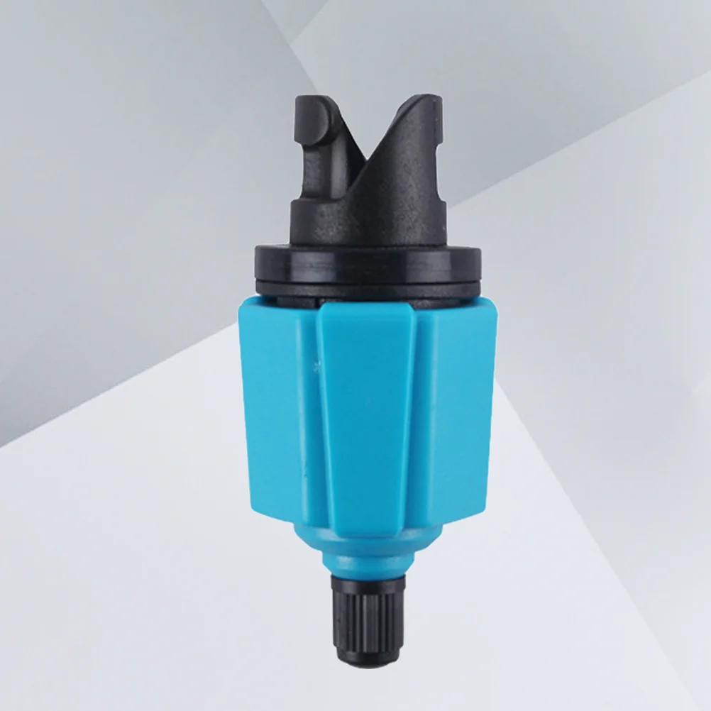 Pumpenadapter für aufblasbares Kajak, Boot, Luftventil-Konvertierungsanschluss, tragbar, wasserdicht, Design für Paddle Board, Aufpumpen, einfach