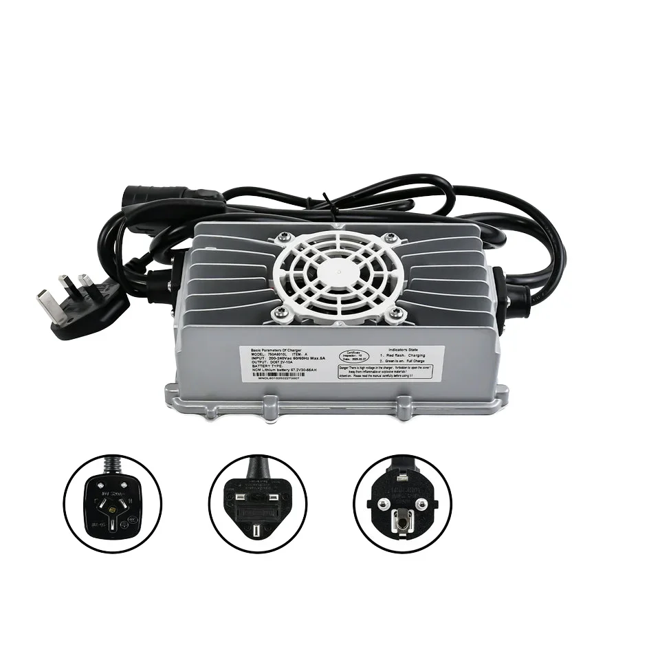 For Light Bee X 60V10A Charger  Charging Tools Motocross Motorcycles Accessories Light Bee  X Charger