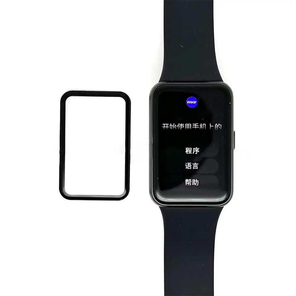 Fit3 Smartwatch Film Niet Glas 3d Soft Watch Film Voor Samsung Galaxy Fit 3 Screen Protector Voor Samsung Galaxy T8c4