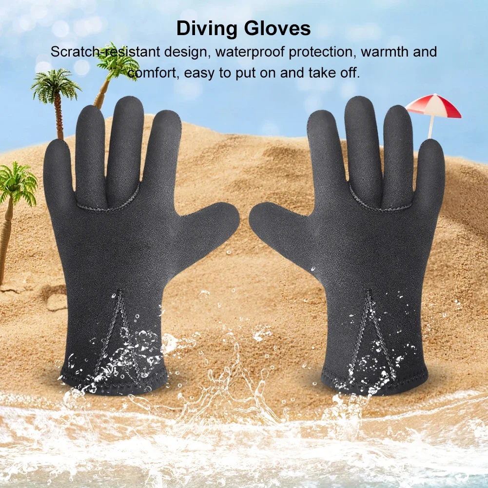 

Детские неопреновые перчатки 3 мм для дайвинга, водолазные перчатки, перчатки для рыбалки на открытом воздухе, для подводного плавания, снорклинга, серфинга, подводной охоты