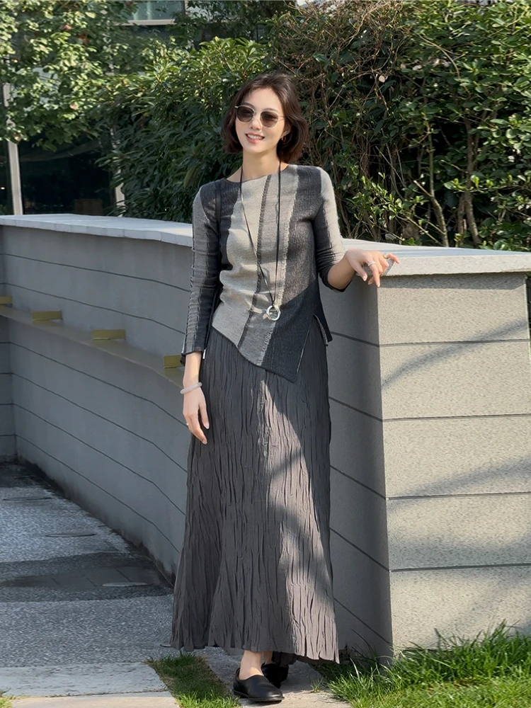 

Ay винтажный дизайн Slim Fit Long Sve трикотажные женские повседневные брюки средней длины из смеси мягкого полиэстера весенняя новинка