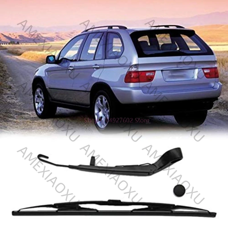 

1Set for BMW X5 E53 1999 2000 2001 2002 2003 2004 2005 2006 61627068076 Tailgate Rear Windshield Wiper Arm Blade Replacement AME