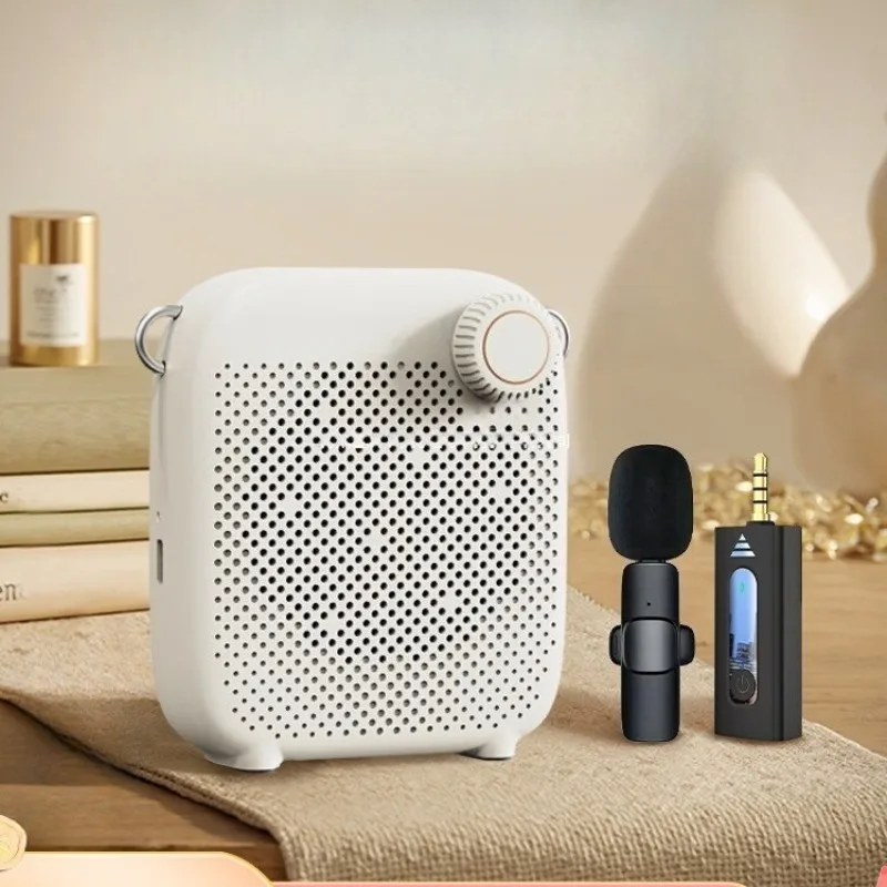 

Little Bee Wireless Lavalier Microphone Loudspeaker Teacher Lectures Microphone Speaker Guide