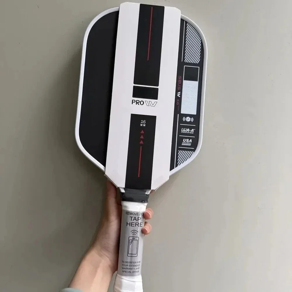 

USAPA Approved PRO IV 16MM Pickleball Paddles T700 Carbon Fiber Increased Power Feel Fully Encased Sweet Spot