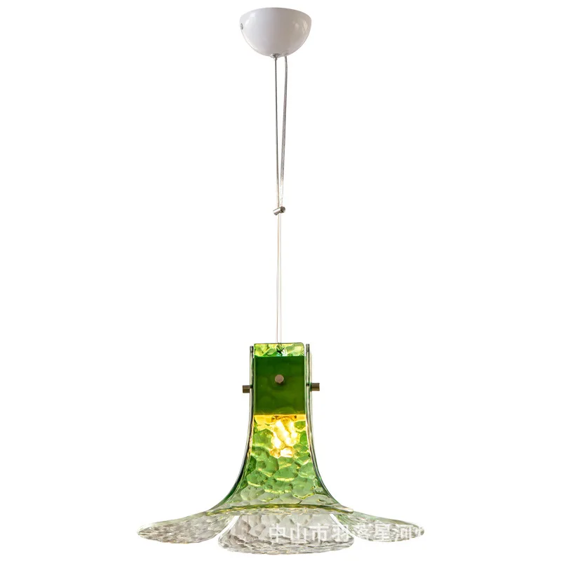 

Four-leaf clover small chandelier bedroom bedside chandelier entrance creative retro art