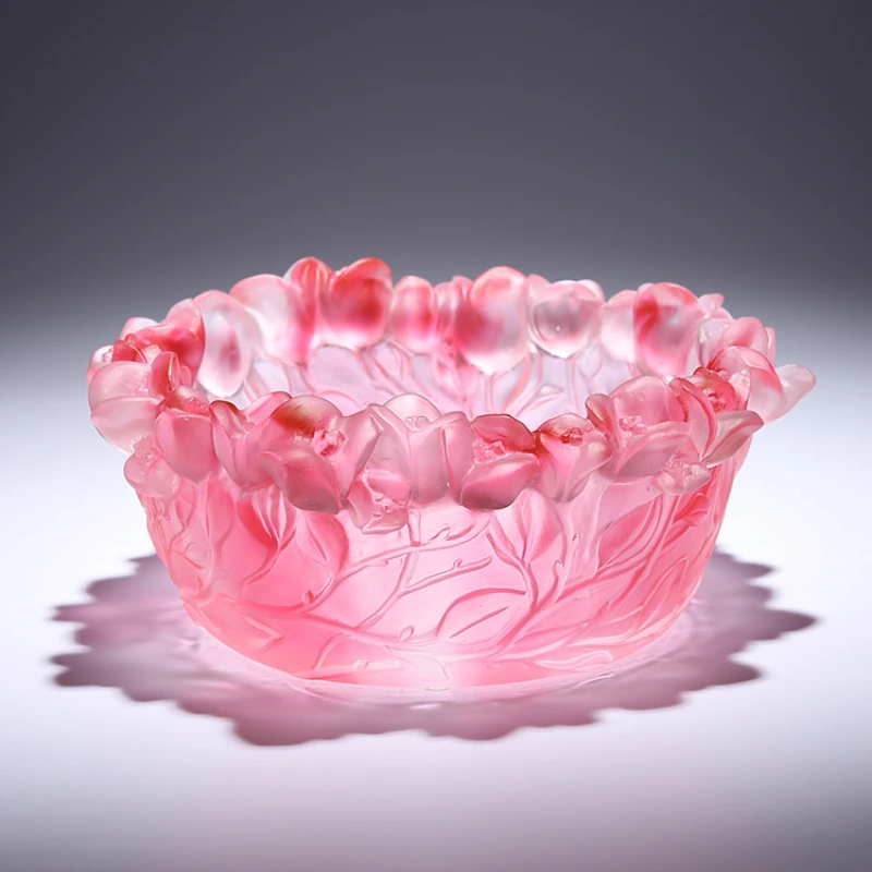 Glass Craft Rhododendron Series Candy Box