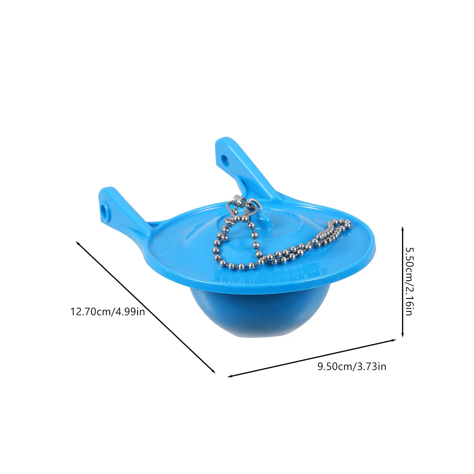 Toilet Flapper 3 Inch Soft Rubber Seal Flapper Toilet Tank Part Replacement for Leak Stop Valve Drainage Valve Accessory
