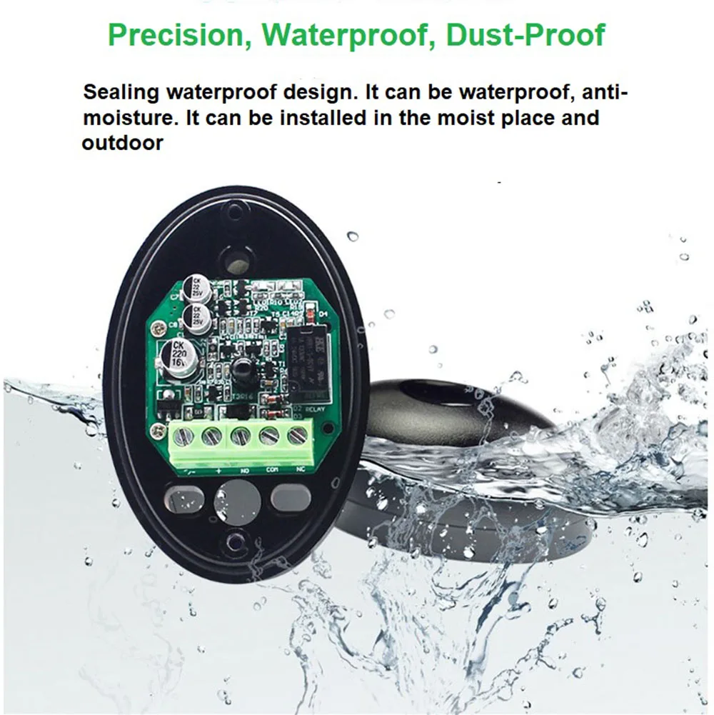 Wireless Single Infrared Gate Photocell Automatic Barrier Door Sensor IP55 Water Proof Swing Door Photocell Factory Sales